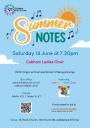 Summer Notes Charity Concert